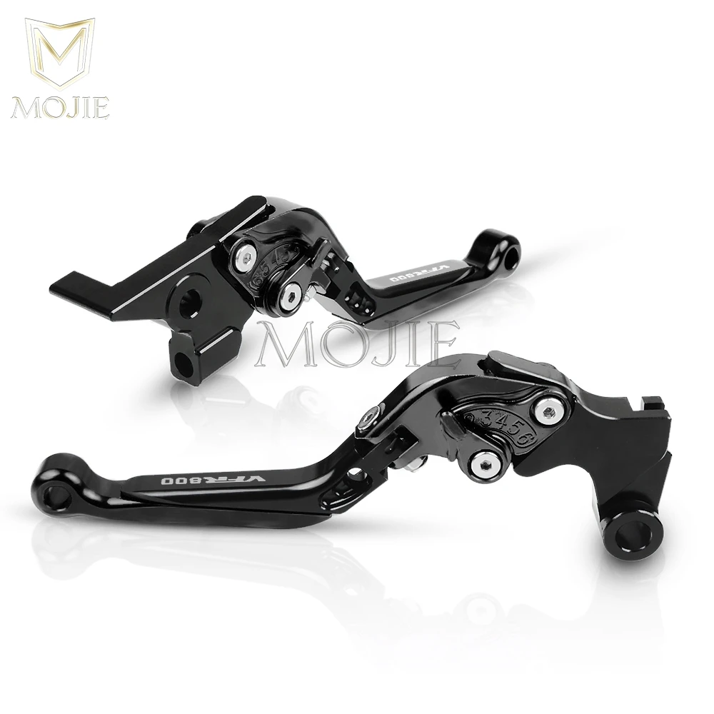 For Honda VFR800/F VFR800 VFR 800 F VFR 800F 2002- Motorcycle CNC Adjustable Folding Extendable Brake Clutch Levers