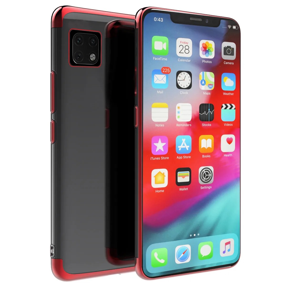 

For iPhone 11Pro 11 Pro Max 6.5 Case Silicon Plating Soft TPU Bumper Shockproof Dropproof Cover for iPhone XS Max XR Clear Case