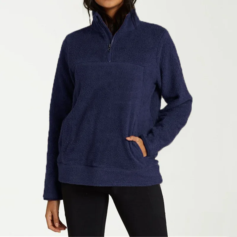 

Women Fleece Hoodie Sweatshirts Autumn Japanese Fashion 2020 Ladies Pullovers Warm Pocket Hooded Jacket Soft Warm Fashion