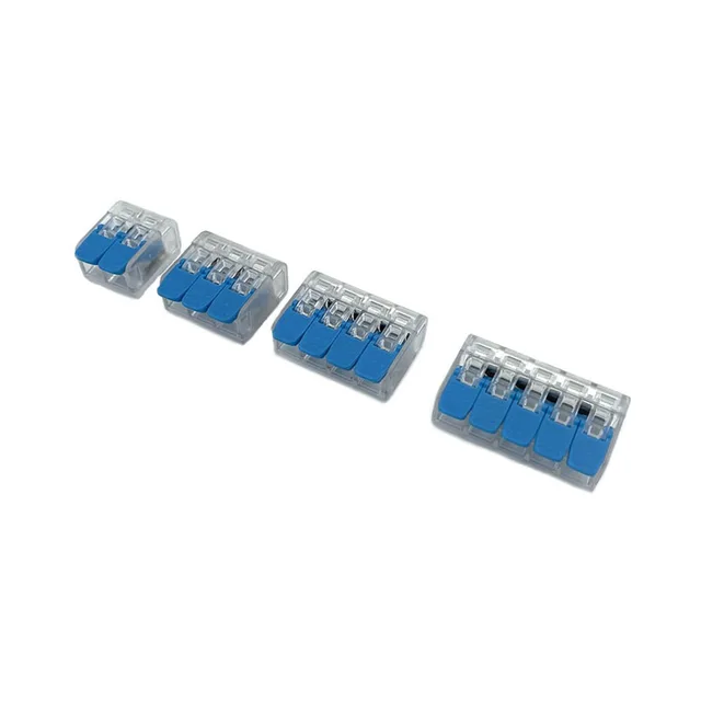 Wire Connector Electric Cable Led Connectors Splicing Mini Cage Cable Accessories Cable Splice Connectors Electronics Others cb5feb1b7314637725a2e7: 46WB|46WO|64WG|64WO