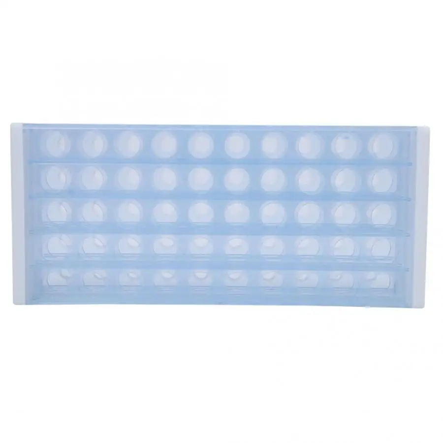 3 Слои трубный зажим 50 отверстий Съемная Тесты для пробирок лабораторное