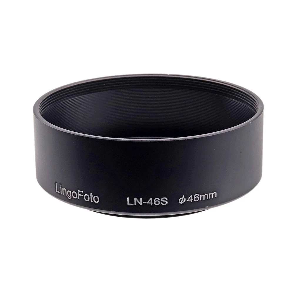 LN-46S Paraluce Standard Avvabile In Metallo 46mm Con Copriobiettivo 43MM Per OLYMPUS M. ZUIKO DIGAL 25mm/17mm F1.8 , 12mm F2.0 Obiettivi - Foto 7