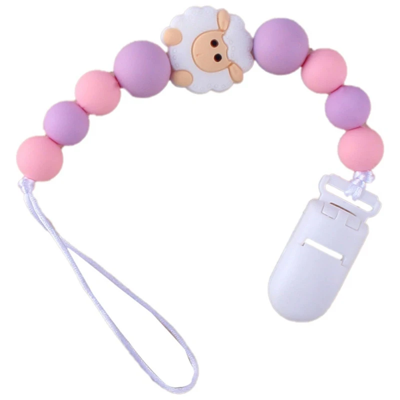 Детский браслет для прорезывающихся зубов пищевой силиконовый жевательный подарок для новорожденных Игрушки коала ожерелье-прорезыватель пустышка зажим - Цвет: FZ