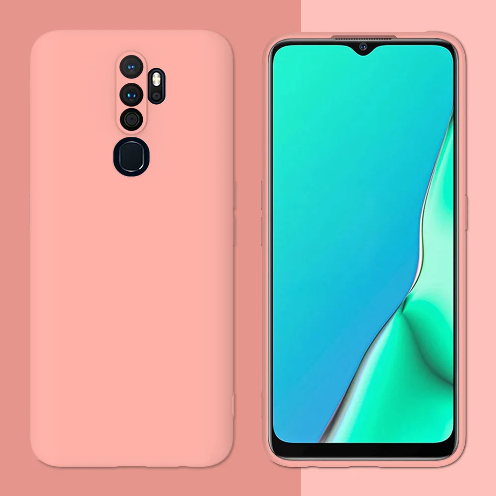 Solid Color Frosted Mobile Phone Case For Oppo A5 A9 2020 A11 X A9 X F11 Pro A7 A5s Ax5 A7n Ax7 Color Phone Case Candy Phone Case Covers Aliexpress