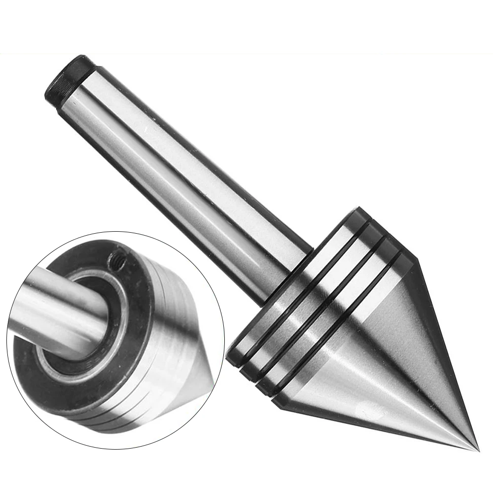 

60 Degree 0.001mm MT2 Live Center Metal Tapered Bearing CNC Lathe Turning Tools