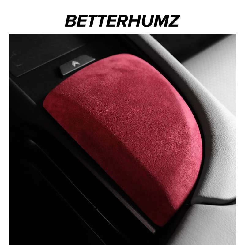 BETTERHUMZ Alcantara For Lexus ES200 ES260 ES300h 2018-2021 Central Control Elbow Pad Decoration Cover Sticker Car Accessories | Автомобили