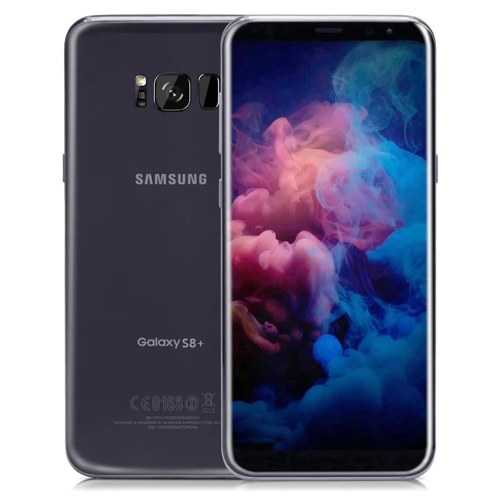Абсолютно at& t Мобильный телефон samsung Galaxy S8 Plus S8+ G955U LTE Snapdragon 835 Восьмиядерный 6," 4 Гб 64 Гб NFC 12MP 4G телефон G955A