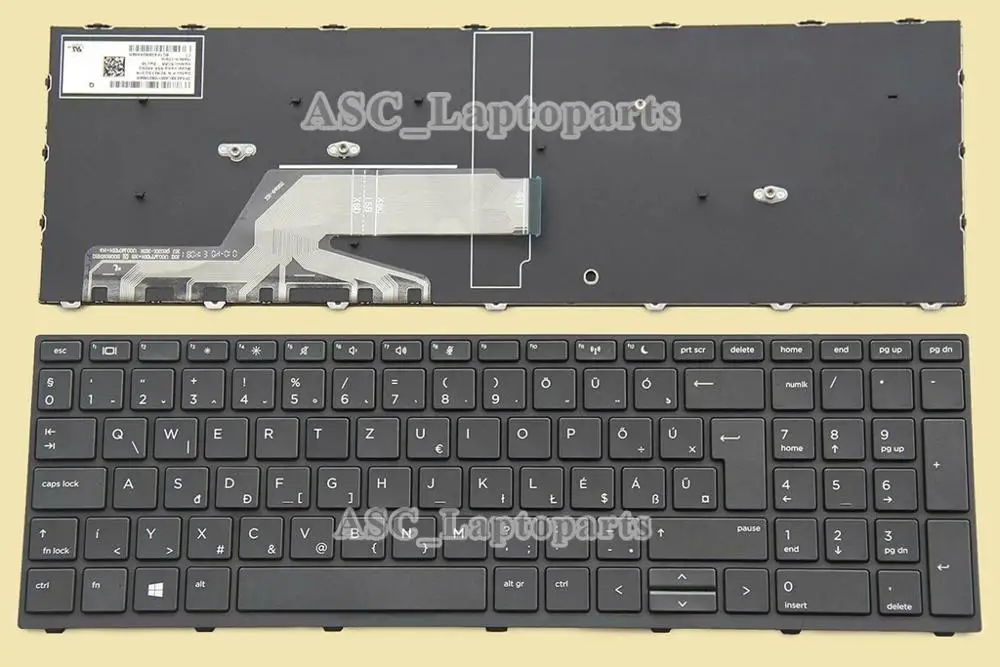 New Hungarian Magyar Billentyuzet Hu Hg Keyboard For Hp Probook 450 G5 455 G5 470 G5 Laptop Black Frame Black No Backlit Replacement Keyboards Aliexpress