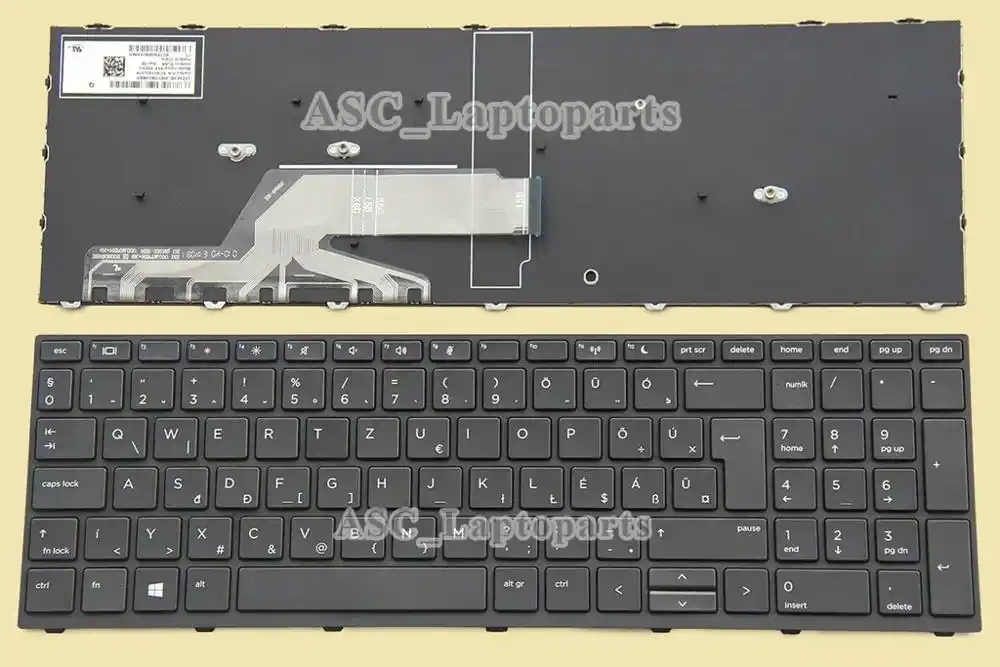 New Hungarian Magyar Billentyuzet Hu Hg Keyboard For Hp Probook 450 G5 455 G5 470 G5 Laptop Black Frame Black No Backlit Aliexpress