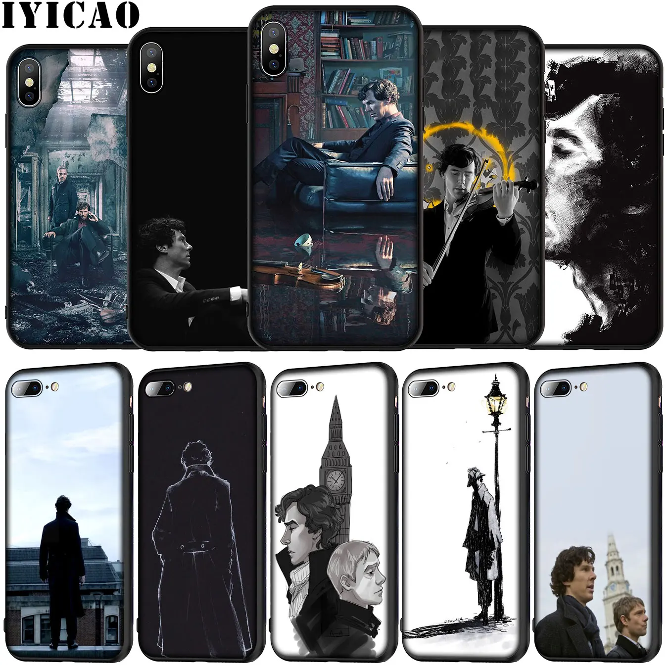 Мягкий силиконовый чехол для iPhone 12 Mini XR X XS 11 Pro Max 5 5S SE 6 6S 7 8 Plus | Мобильные телефоны