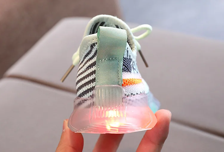 lighted toddler baby kids shoes for boys girls training children's shoes light up sneakers tenis infantil sneakers shoes girl extra wide children's shoes