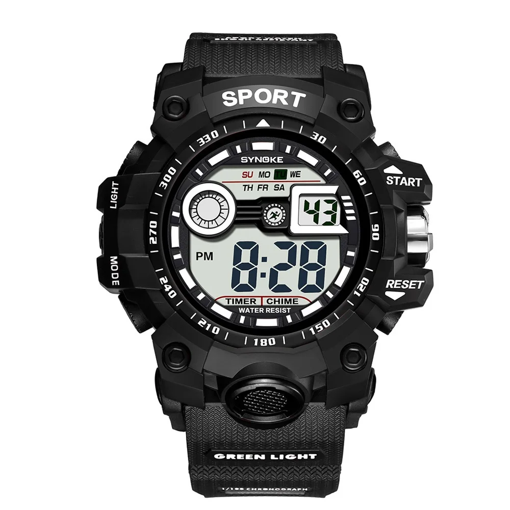 

Waterproof Mens Watches New Fashion Casual LED Digital Outdoor Sports Watch Men Multifunction Student montre homme Wrist watches