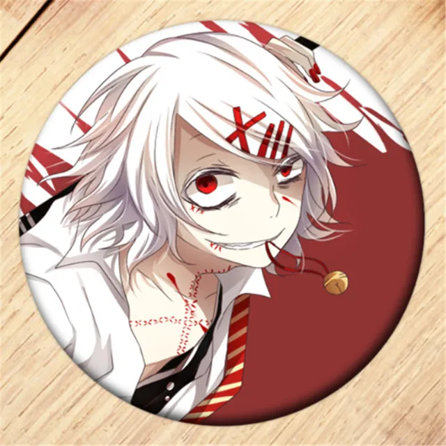 Anime Tokyo Ghoul Brooch Pin Badge Accessories For Clothes Backpack Decoration Children's gift B037 5