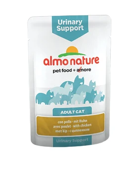 

ALMO NATURE ALMO NATURE CAT FUNCTIONAL URINARY SUPPORT for adult cats with urolithiasis with 70g chicken