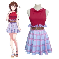 Anime Rent A GirlFriend Mizuhara Chizuru/Sakurasawa Sumi/Nanami Mami Cosplay Dress Rent A GirlFriend Cute Costume