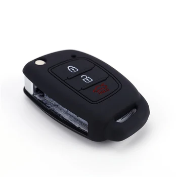 

Car Key Case Cover For Hyundai Creta I10 I20 Tucson Elantra Santa Fe IX35 I30 IX20 IX25 Sonata Verna Solaris HB20 Keychain