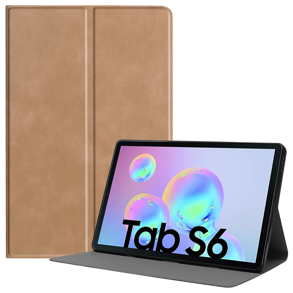 Для Samsung Galaxy Tab S6 10,5 SM-T860 T865 T867 чехол с защитой от царапин чистый цветной чехол для планшета с функцией сна Fundas