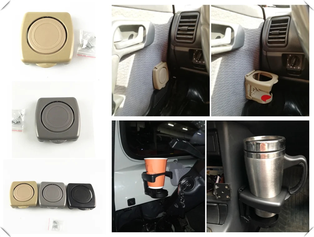 Universal Car accessories Foldable Drink bottle Cup holder for Subaru