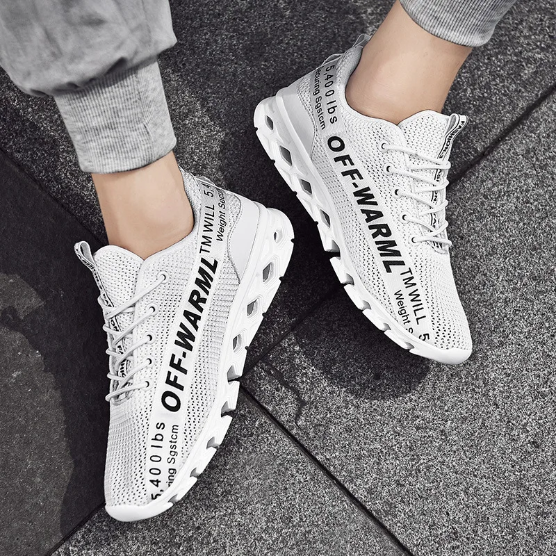 

2019 New Style Blade End Sports MEN'S SHOES Tank Bottom Fashion Trendy Shoes Platform Blade Warrior Extra Large