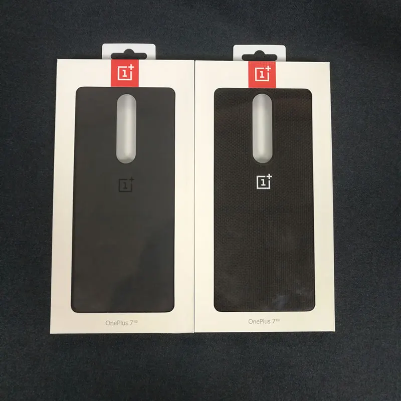 Официальный Oneplus 7/7 Pro Чехол на заднюю панель силиконовый песчаник нейлон Karbon бампер чехол Oneplus