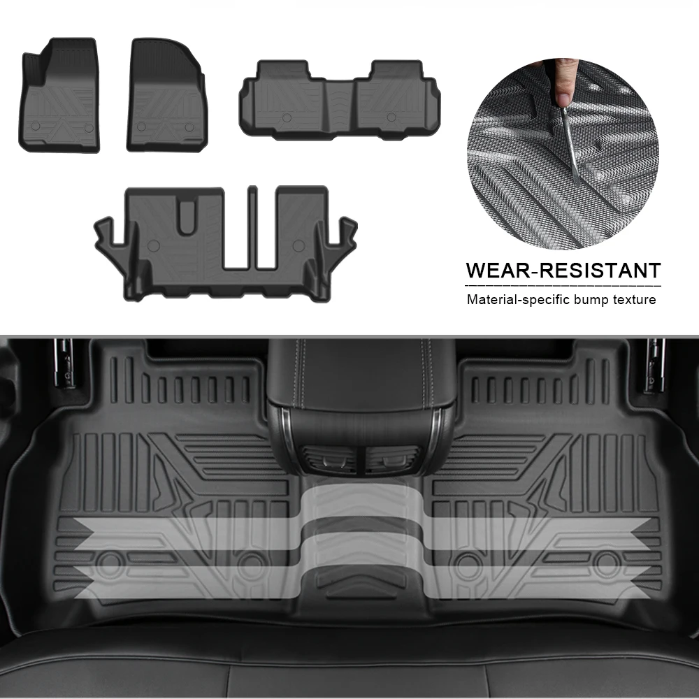 Boot mat Skoda Kodiaq (NS) 2017-present Cool Liner anti slip PE/TPE rubber