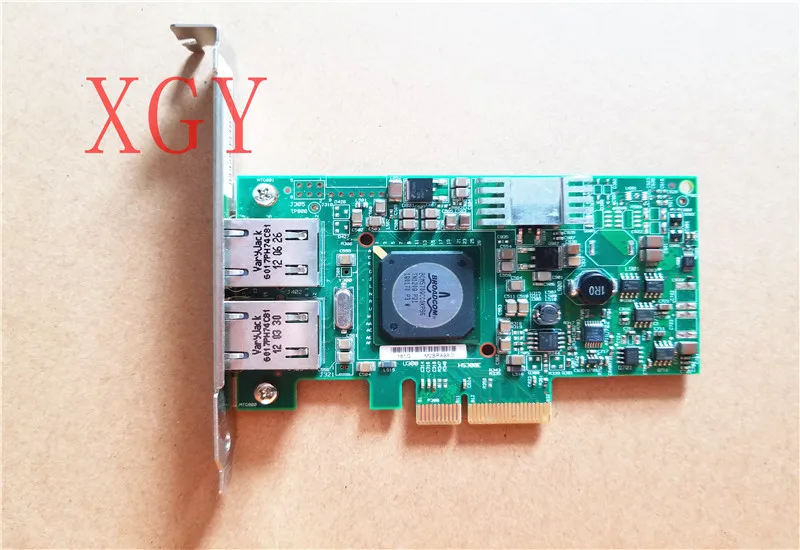 Оригинальная Новинка для DELL bcm5709C Двухпортовая гигабитная сетевая карта полная