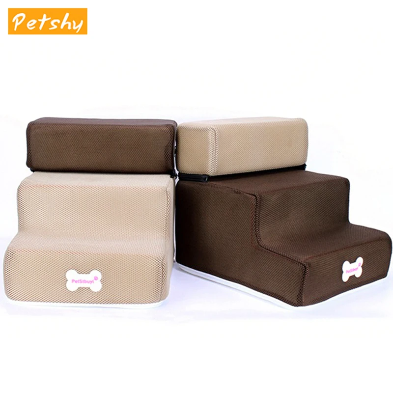 

Petshy Breathable Anti-slip Small Dog Cats Ramp Ladder House Pet Bed Sofa Kennel Stairs Puppy Climbing Pad Dog Ladder Staircase
