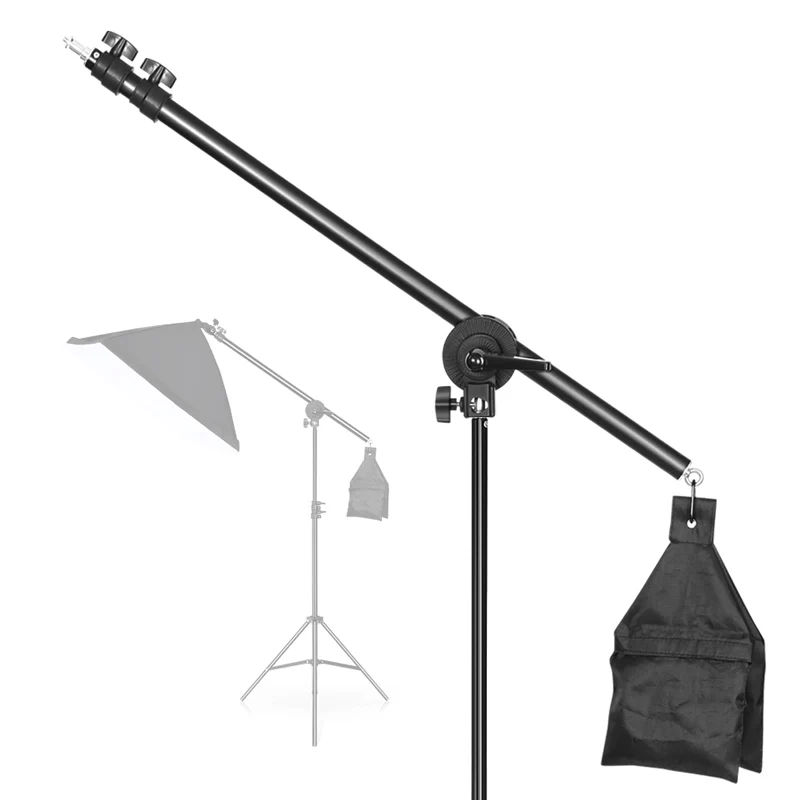 Phot-R C-Clamp with Hook for Studio Boom Arm Light Stand Counterweight Sandbag 