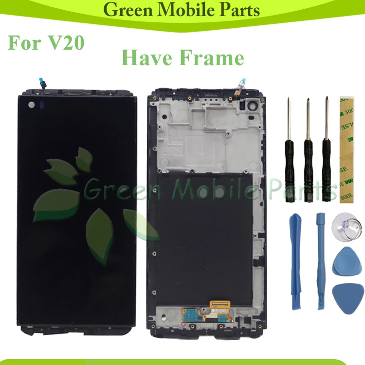 ЖК для LG V10 H960 H968 H900 VS990 V20 VS995 VS996 LS99 F800 с сенсорной сборкой ЖК|Экраны мобильных