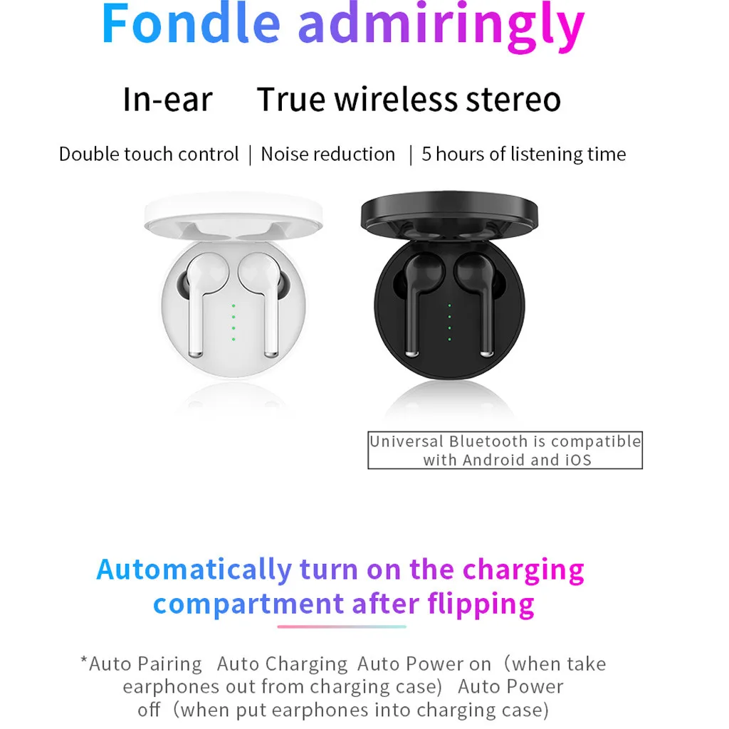 Wireless bluetooth headset