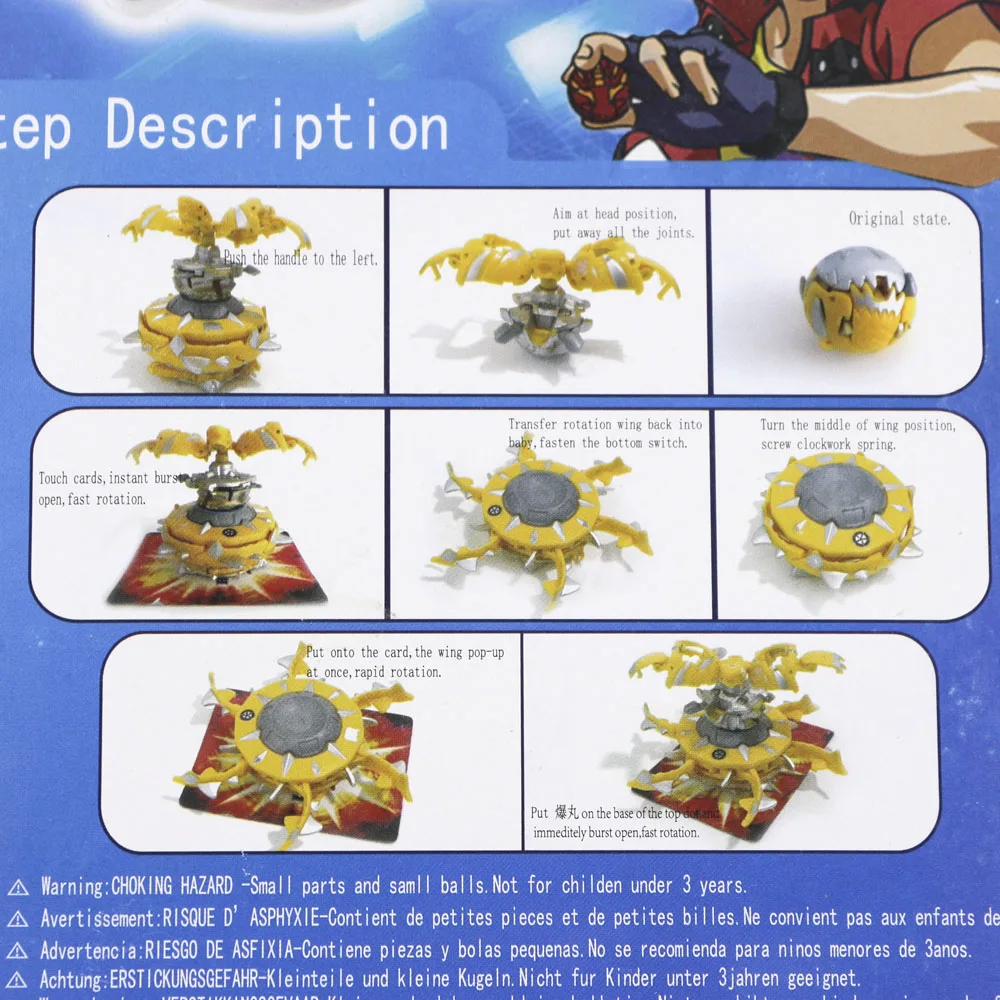 Takara Tomy Bakugan игрушки битва планета, шар детские игры взрыв Дуэль трансформарион роботы Spining Топ игрушка Детские подарки