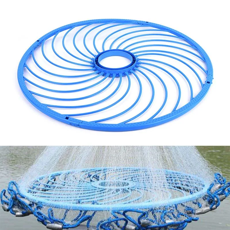 48cm Outdoor Cast Net Fishing Net Accessory Tool American Network Aluminum Ring Catch Fishing Nets Hand Rope Ring|Fishing Net| - AliExpress