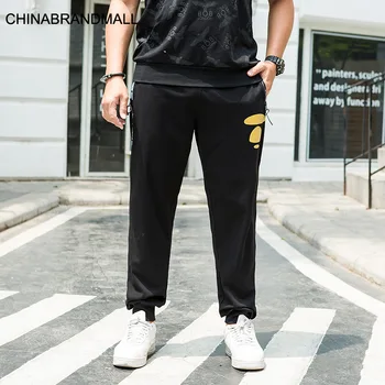 

Sports Pants Male Big Size Fat Man Plus Fat Plus Leisure Male Pants Season Pants Trend Harlan Pants Male Loose