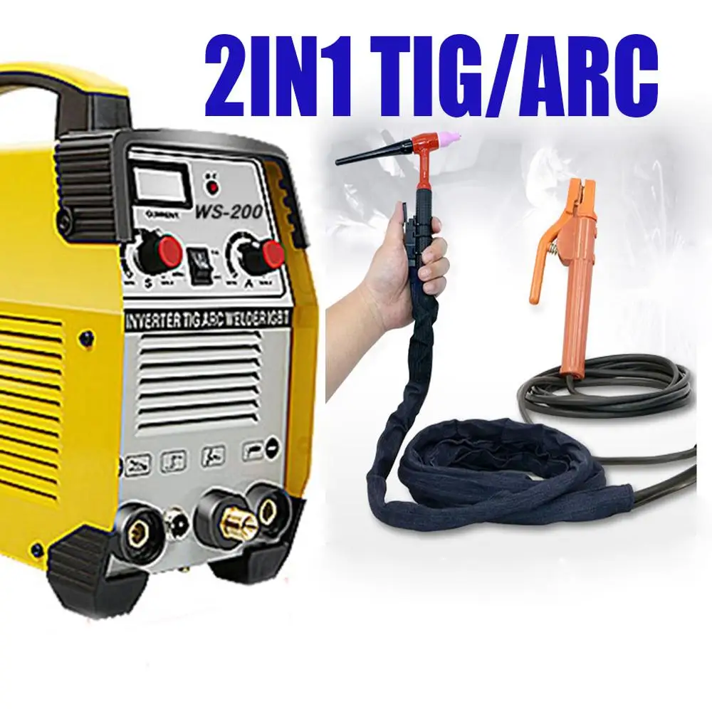 

Tig Welder TIG ARC TIG Functional Welding Gas Gasless Welder Full Accessories Smart Control TIG Machine