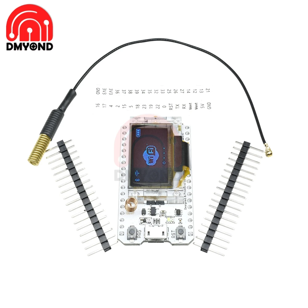 Новый SX1278 ESP32 0 96 дюймов OLED LoRa Knot 433 470 цифровой дисплей Bluetooth WIFI комплект 32 модуля