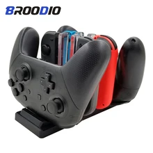 6 в 1 контроллер зарядная док-станция для nintendo Switch Joy-con зарядная подставка станция для nintendo Switch Pro геймпад зарядная подставка NS