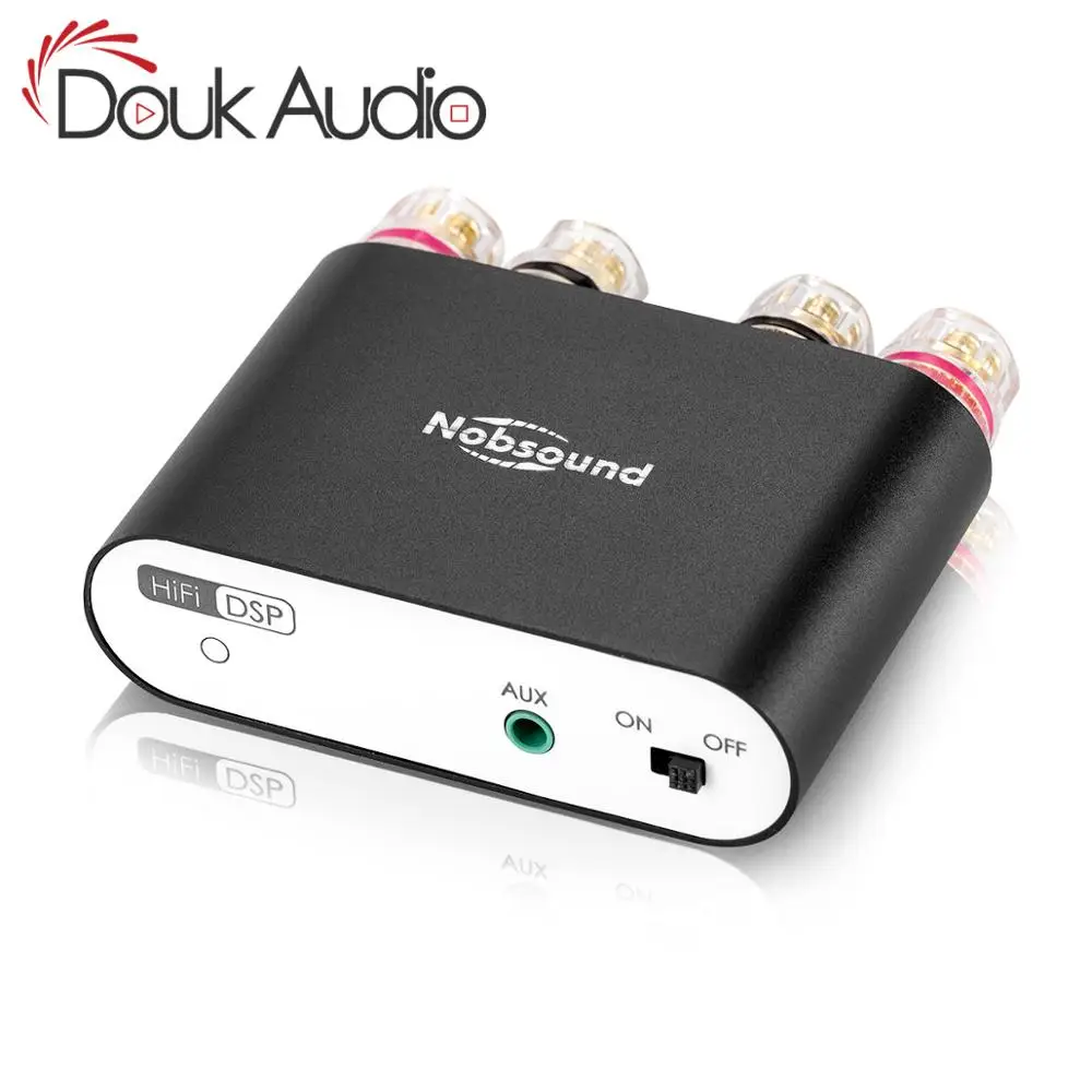 2019 Douk audio Hi Fi TPA3116 Цифровые усилители стерео мини DSP Bluetooth 4 2 домашний аудио