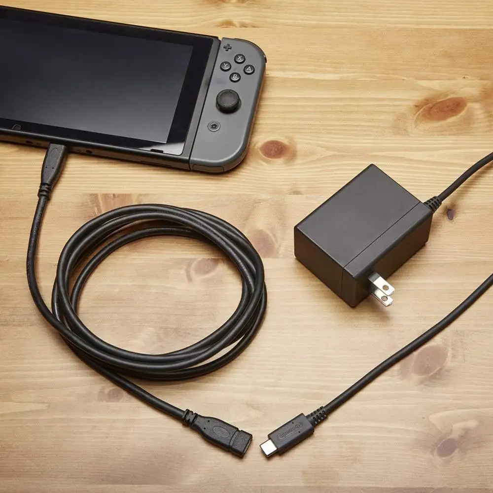 Для nintendo переключатель дока кабель для зарядного устройства 0,6 M type-C удлинитель для мужчин и женщин шнур