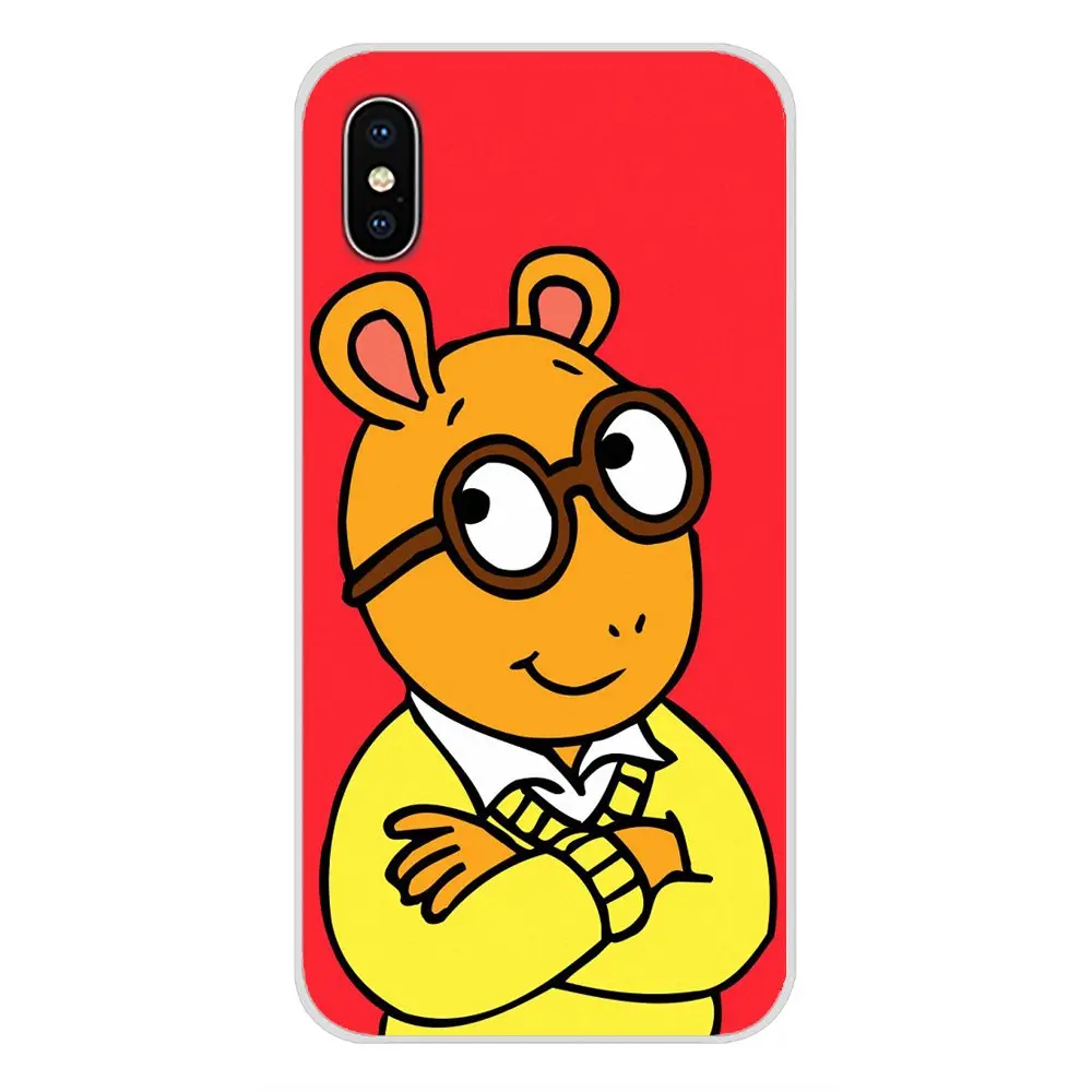 Для Apple IPhone X XR XS MAX 4 4s 5 5S 5C SE 6 6S 7 8 Plus ipod touch 5 6 Arthur Read аксессуары чехлы для телефонов