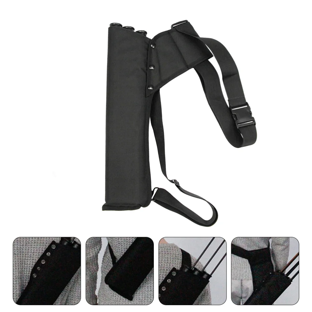 

1 Pc Archery Quiver Durable Sturdy 3 Tubes High Quality Arrow Bag Quiver for Shooting Hunting Outdoor