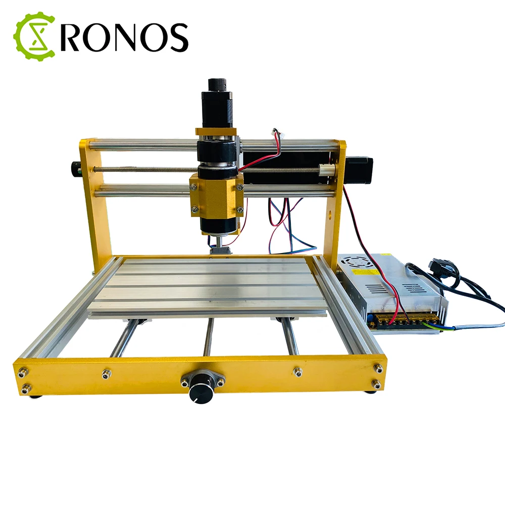 US $245.33 Cnc 3018 Update 3018plus Metal Frame Apply Nema1723 Stepper 52mm Spindle Cnc Wood Routerpcb Milling Machinecraved On Metal