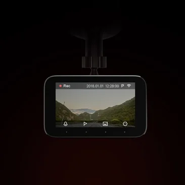 Xiaomi Mijia Carcorder 1S Smart Car Driving Recorder DVR Smart 140 Degree Wide Angle HD Screen Micro Camera For Mi Home APP