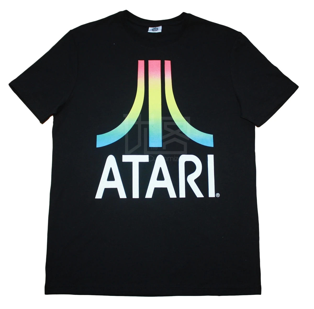 Atari - Colour Merge Logo men's Size Medium T Shirt Classic Style t-shirt Winner Tee Men Brand Clothing Champion | Мужская одежда