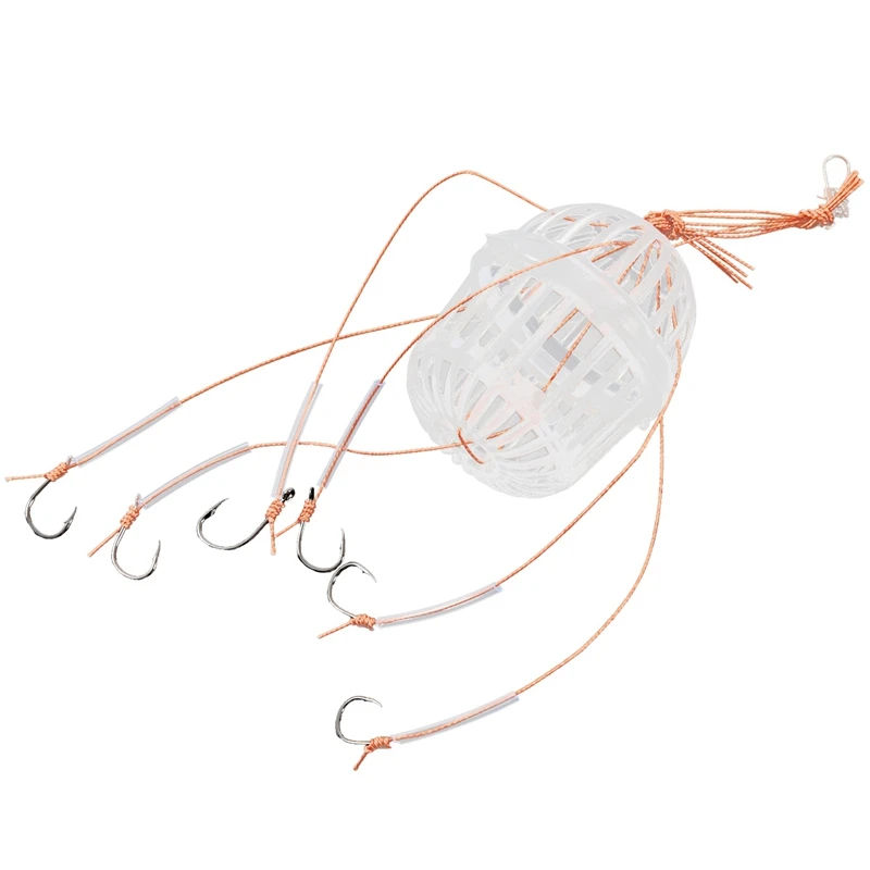 

Explosion hook Fishing Tackle Sea Box Hook Monsters Strong Carbon Steel Plastics Carp Spherical Explosion Hooks Tool