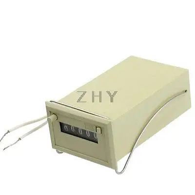 

CSK5-DKW 24VDC 5 Digits 2 Wires Metal Support Lockable Electronmagnetic Counter