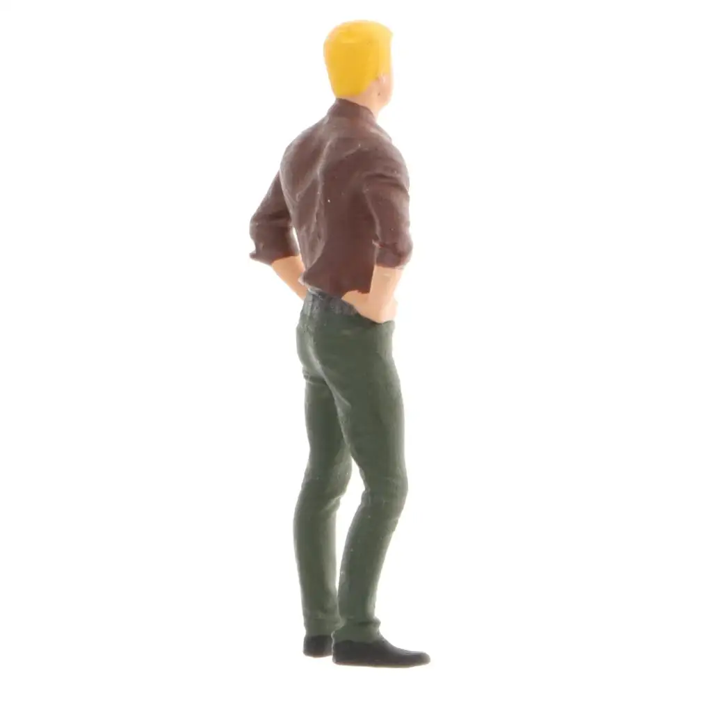 Classical 1:64 Scale Male Figures Diorama Scene Scenario Model Kit Character