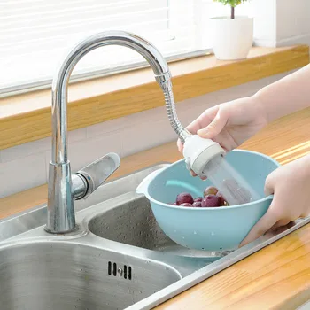 

3 Modes High Pressure Filter Sprayer Nozzle 360 Degree Rotate Diffuser Aerator Flexible Faucet Aerator Water Saving for Kitchen