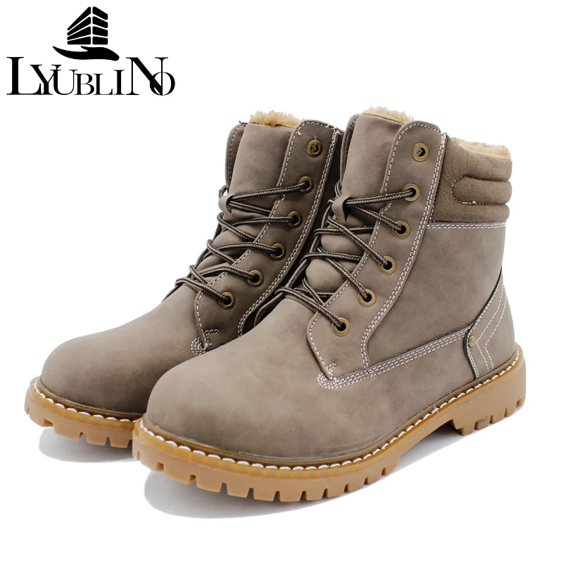 

2019 New Zipper Motorcycle Boots Women Genuine Leather British Style Low Heel Ankle Boots Punk Fur Female Safty Shoe Lady Winter