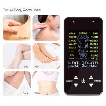

Muscle Stimulator Multi-functional Digital Meridian Massager Low Frequency Pulse Acupuncture Therapy Machine Slimming Body Shape