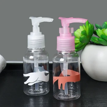 

50 70 100ML Dispenser Soap Foam Bottle Jar PET Travel Clear Squeezed Foaming Pump Makeup Face Lotion Liquid Container